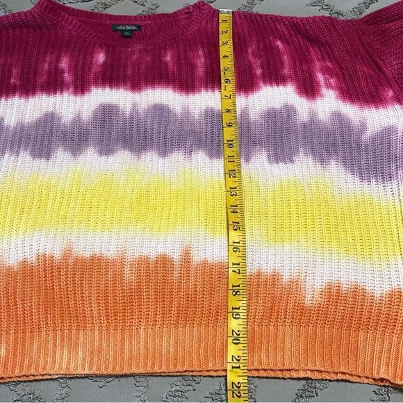 Wild Fable tie dye cropped sweater size XXL - Picture 6 of 9